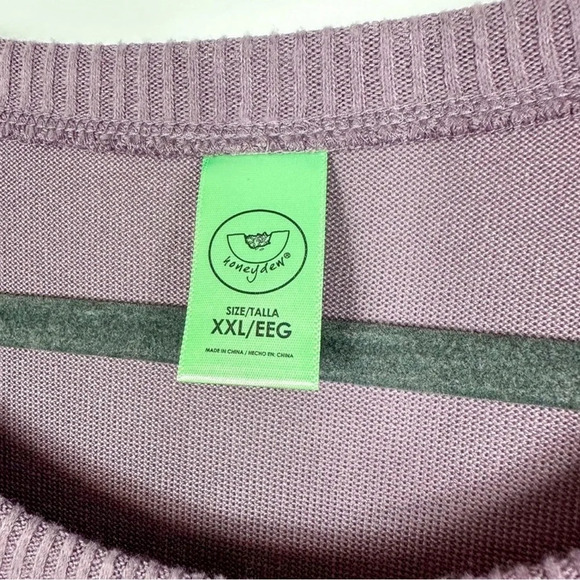 New Honeydew Womens Super Soft 2 Piece Pajama Set NWOT XXL 2 Tops 1 Pants - Picture 10 of 12